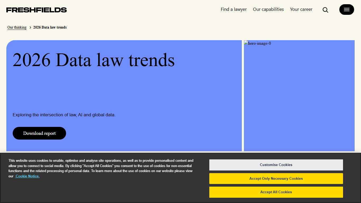 2026 Data law trends Freshfields